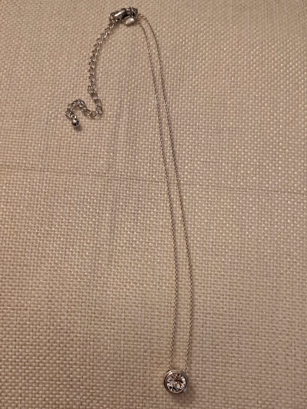 Touchstone Crystal Melrose Slide Necklace
